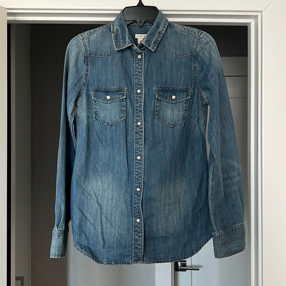 Jcrew chambray shirt